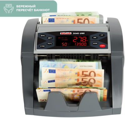 Счетчик банкнот DoCash 3040 Umi 14358 рубли