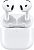 Гарнитура вкладыши Apple AirPods 4 ANC A3055,A3056,A3059 белый беспроводные bluetooth в ушной раковине (MXP93ZP/A)