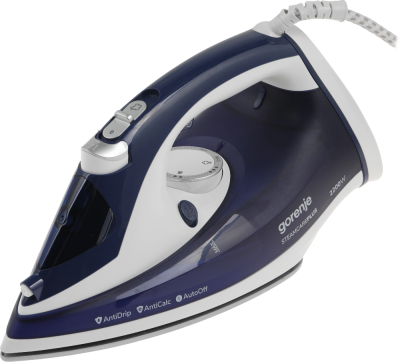 Утюг Gorenje SIH2200BLC 2200Вт синий/белый
