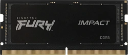 Память DDR5 2x32GB 5600MHz Kingston KF556S40IBK2-64 Fury Impact RTL PC5-44800 CL40 SO-DIMM 262-pin 1.1В dual rank Ret