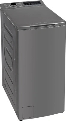 Стиральная машина Бирюса WM-MT813/05 M класс: A+++ загр.вертикальная макс.:8кг серебристый инвертер