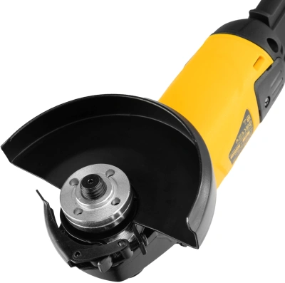 Углошлифовальная машина Denzel AG125-1100A 1100Вт 11000об/мин рез.шпин.:M14 d=125мм (26908)