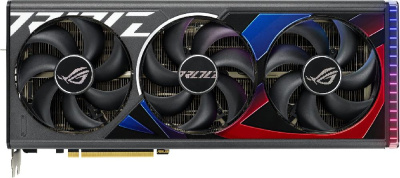 Видеокарта Asus PCI-E 4.0 ROG-STRIX-RTX4090-O24G-GAMING NVIDIA GeForce RTX 4090 24Gb 384bit GDDR6X 2610/21000 HDMIx2 DPx3 HDCP Ret