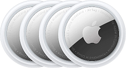 Метка Apple AirTag A2187 компл.:4шт/серебристый (MX542LL/A)