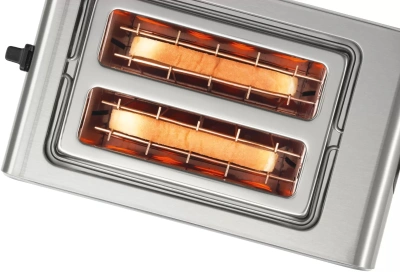 Тостер Bosch TAT7S25 1050Вт серебристый