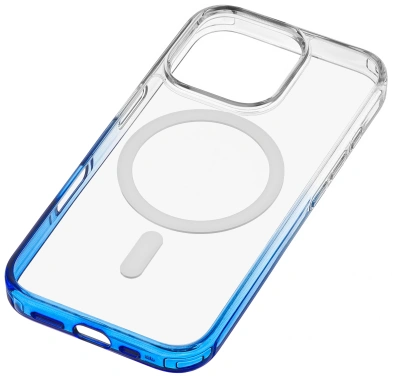 Чехол (клип-кейс) uBear для Apple iPhone 16 Pro Max Fusion with MagSafe синий (CS448EB69PFS-I24M)