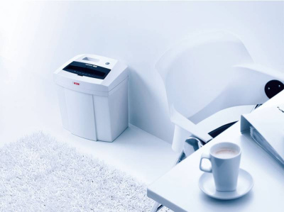 Шредер HSM Securio C14-3,9 (секр.Р-2) ленты 14лист. 20лтр. скрепки скобы пл.карты