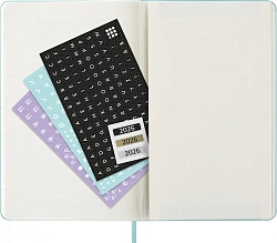 Еженедельник Moleskine CLASSIC WKNT Large 130х210мм 144стр. аквамарин