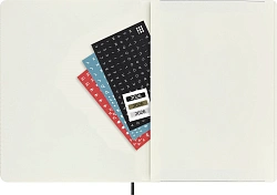 Еженедельник Moleskine CLASSIC SOFT WKNT XL 190х250мм 144стр. мягкая обложка черный