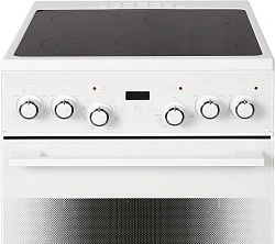 Плита Электрическая Gefest ЭП Н Д 5560-03 0040 белый/черный стеклокерамика (без крышки)