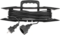 Удлинитель силовой PROconnect PROc-Uc (13-4913) 3x0.75кв.мм 1розет. 10м ПВС 6A пласт.рамка черный