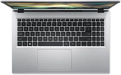 Ноутбук Acer Aspire 3 A315-510P-C4W1 N-series N100 8Gb SSD256Gb Intel UHD Graphics 15.6" IPS FHD (1920x1080) без ОС silver WiFi BT Cam (NX.KDHCD.00D)