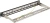 Патч-панель наборная Lanmaster LAN-PPN24OK-STP 19" 1U 24x FTP