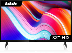 Телевизор LED BBK 32" 32LEM-1049/TS2C (B) черный HD 60Hz DVB-T2 DVB-C USB (RUS)
