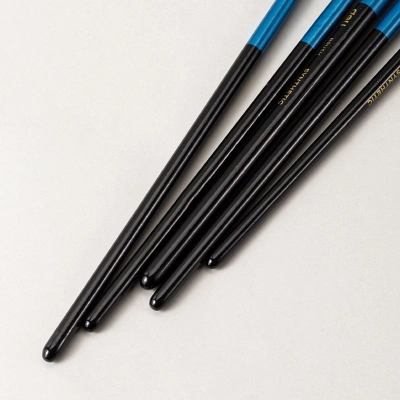 Набор кистей Deli EC406 синтетика (наб.5шт) синт.кругл.№1,3,5/синт.плос.№5,8