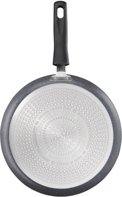 Сковорода блинная Tefal Natural Force G2663872 круглая 25см покрытие: Mineralia+ non-stick ручка несъемная (без крышки) серый (2100118459)