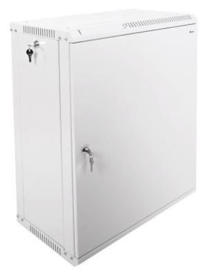 Шкаф коммутационный ЦМО ШРН-ЭКОНОМ (ШРН-Э-15.650.1) настенный 15U 600x650мм пер.дв.стал.лист 65кг серый 600мм 26.1кг 180град. 746мм