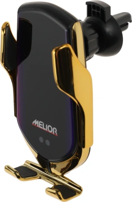 Держатель Wiiix Melior CW-63V-G магнитный беспров.з/у. золотистый для смартфонов (CW-63V-G)