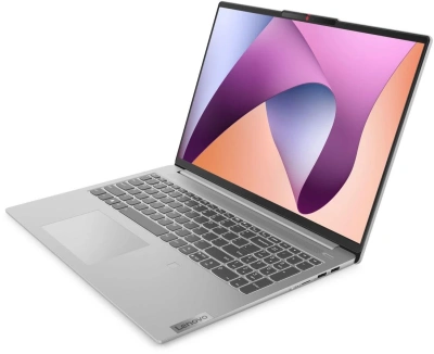 Ноутбук Lenovo IdeaPad Slim 5 16ABR8 Ryzen 7 7730U 16Gb SSD512Gb AMD Radeon Graphics 16" IPS WUXGA (1920x1200) без ОС grey WiFi BT Cam (82XG0097RK)