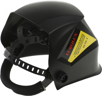 Маска сварщика Eurolux WM-1 филь.:хамел. см.экр.92x42мм черный (65/87)