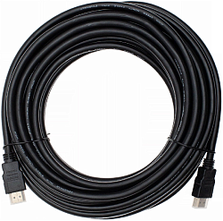Кабель аудио-видео Cactus CS-HDMI.1.4-10 HDMI (m)/HDMI (m) 10м. позолоч.конт. черный