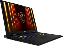 Ноутбук MSI Vector 18 HX AI A2XWHG-891XRU Ultra 9 275HX 32Gb SSD1Tb NVIDIA GeForce RTX5070Ti 12Gb 18" IPS QHD+ (2560x1600) FreeDOS grey space WiFi BT Cam (9S7-1824B4-891)