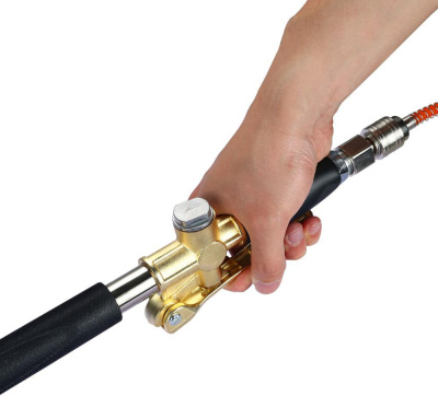 Ковш штукатурный Zitrek HG-01 400л/мин бак:3.5л серебристый/черный