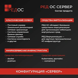 Ключ активации Ред Софт РЕД ОС Стандартная ред. Сервер. 1 год гар. Ур. Обновл. Нач. (REDOS-SRV-STD-UP0-ESD-0825)