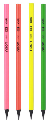 Карандаш ч/г Deli EU54700 HB трехгран. пластик коробка (12шт)