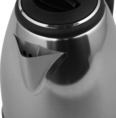 Чайник электрический Supra KES-1802S 1.8л. 1500Вт нержавеющая сталь/черный корпус: металл/пластик (12951)