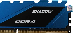 Память DDR4 8GB 3200MHz Netac NTSDD4P32SP-08B Shadow RTL Gaming PC4-25600 CL16 DIMM 288-pin 1.35В с радиатором Ret