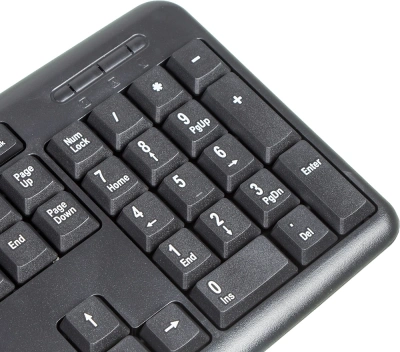 Клавиатура Оклик 180V2 черный USB (1185956)
