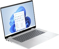 Ноутбук HP Envy x360 16-ac0009ci Core Ultra 7 155U 16Gb SSD512Gb Intel Graphics 16" IPS Touch WUXGA (1920x1200) Windows 11 Home silver WiFi BT Cam (B09JNEA)