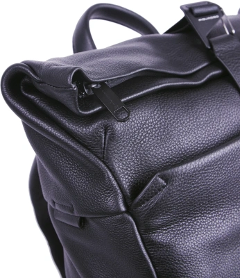 Рюкзак Piquadro Than CA6612S135/N роллтоп черный кожа