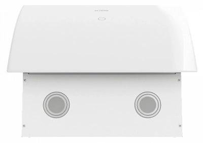 Вытяжка каминная Elikor Wave WH 50 белый управление: сенсорное (1 мотор)