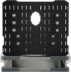 Устройство охлаждения(кулер) Thermalright Macho 120 Rev.B Soc-AM4/AM3+/1150/1151/1200/2011/2066/1700 черный 4-pin 19-25dB Al+Cu Ret (MACHO-120-B)