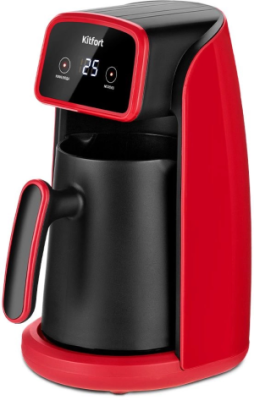 Кофеварка электрическая турка Kitfort КТ-7455 600Вт красный/черный
