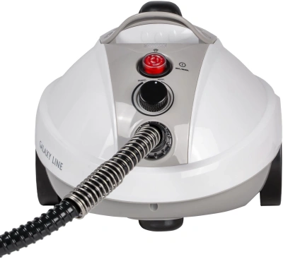 Пароочиститель напольный Galaxy Line GL 6270 1500Вт белый/серый