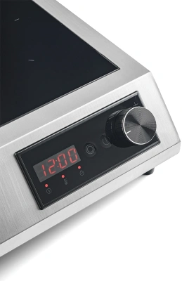 Плита Индукционная Kitfort КТ-142 серебристый/черный стеклокерамика (настольная)