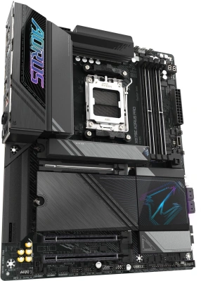 Материнская плата Gigabyte X870E AORUS PRO SocketAM5 AMD X870E 4xDDR5 ATX AC`97 8ch(7.1) 2.5Gg RAID+HDMI