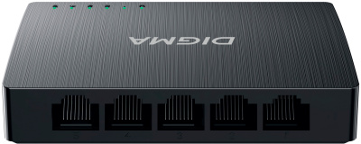 Коммутатор Digma DSW-105GE 5x1Гбит/с неуправляемый