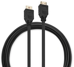 Кабель аудио-видео Buro HDMI 1.4 HDMI (m)/HDMI (m) 1.5м. позолоч.конт. черный (BHP1.5M)