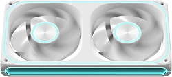 Вентилятор для корпуса Formula Air Fusion 2 LT ARGB 120х120x28 белый 4-pin 24.8дБ (упак.:2шт) (AIR FUSION 2 LT WH) Ret