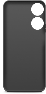 Чехол (клип-кейс) BoraSCO для Honor X5 Plus Silicone Case черный (72477)