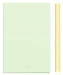 Блокнот Deli EN140LGREEN A5 210х143мм искусст. кожа 96л линейка мягкая обложка зеленый