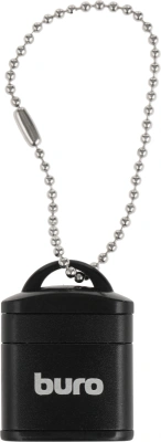 Устройство чтения карт памяти USB2.0 Buro BU-CR-200 черный