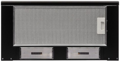 Вытяжка встраиваемая Krona Kamilla 600 Supernova черный управление: кулисные переключатели (1 мотор)