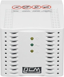 Стабилизатор напряжения Powercom TCA-1200 600Вт 1200ВА белый