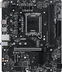 Материнская плата MSI PRO H610M-S DDR4 II Soc-1700 Intel H610 2xDDR4 mATX AC`97 8ch(7.1) GbLAN+HDMI