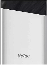 Накопитель SSD Netac USB-C 480GB NT01Z6S-480G-32SL Z6S 2.5" серебристый